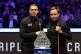 Ronnie O’Sullivan (left) with long-term rival Ali Carter