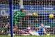 Aston Villa's Jhon Duran attempts a shot on goal during the 