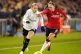 Manchester City's Filippa Angeldahl (left) and Manchester Un
