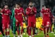 Liverpool's Joe Gomez applauds the fans after the League Cup