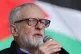 Jeremy Corbyn speaking at a rally during a pro-Palestine mar