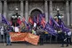 Trade unions, including Uniso, GMB, Unite and the EIS, prote