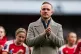 Arsenal manager Jonas Eidevall after the final whistle durin
