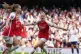 Arsenal's Alessia Russo celebrates scoring the only goal of 