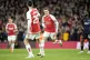 Arsenal's Martin Odegaard (right) celebrates scoring