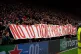 Liverpool fans holding a banner protesting again ticket pric