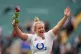 England's Marlie Packer celebrates after the Guinness Women'