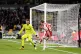 Arsenal's Martin Odegaard scores their side's second goal of
