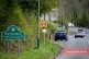 20mph road sign in Brynawel, Wales