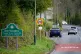 20mph road sign in Brynawel, Wales, April 23, 2024