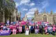 Campaigners are joined by some Members of Parliament as they