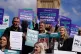 Campaigners in support of voluntary euthanasia protest outsi
