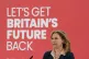 New Labour MP Natalie Elphicke, speaks prior to a speech by 