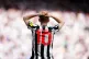 Newcastle United's Anthony Gordon reacts during the Premier 