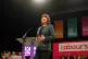 Shadow chancellor Rachel Reeves speaks during her visit to t