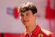 Ferrari's Junior Driver Oliver Bearman arrives ahead of the 