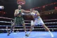 Tyson Fury (left) in action against Oleksandr Usyk during th