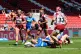 Leeds Rhinos' Kera Bennett scores their sides seventh try du