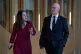 Deputy First Minister Kate Forbes and First Minister John Sw