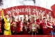 Manchester United's Bruno Fernandes celebrates with the FA C