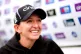 England's Kate Cross during a press conference following a n