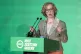 Scottish Green Party co-leader Lorna Slater speaking during 