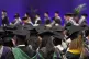 Students during a graduation ceremony at Loughborough Univer