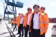 Labour Party leader Sir Keir Starmer at the Port of Greenock