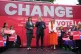 (left-right) Rachel Reeves, Keir Starmer and Angela Rayner, 