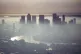 A view of the London skyline during sunrise, September 15, 2