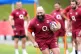 Joe Marler during a training session at Pennyhill Park, Bags