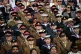 Members of the Armed Forces at Britain's national commemorat