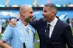 Manchester City manager Pep Guardiola (left) with club chair