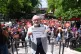 Former Labour Party leader Jeremy Corbyn poses outside Islin