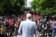 Jeremy Corbyn addresses supporters outside Islington Town Ha