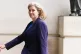 Penny Mordaunt, arrives to take part in the BBC Election Deb
