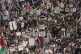 People take part in a national demonstration for Gaza from R