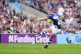 Bath Rugby's Finn Russell kicks a penalty during the Premier