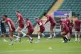 England players during a training session at Twickenham Stad