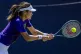 Emma Raducanu practicing on day two of the Rothesay Internat