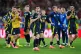 Scotland's Andrew Robertson applauds the fans following the 