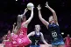 Seven Stars's Jo Trip (right) and London Pulse's Berri Neil 