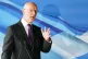 Scottish First Minister John Swinney speaking to the media a