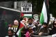 People take part in a pro-Palestine march in central London 