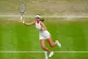 Emma Raducanu during her match against Lulu Sun on day seven
