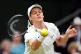 Jannik Sinner in action against Daniil Medvedev on day nine 