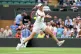 Donna Vekic in action against Lulu Sun (not pictured) on day