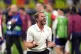 England manager Gareth Southgate celebrates following the Ue