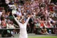 Barbora Krejcikova celebrates victory against Elena Rybakina