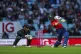England Women's Heather Knight batting during the fourth T20